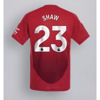 Manchester United Luke Shaw #23 Heimtrikot 2024-25 Kurzarm